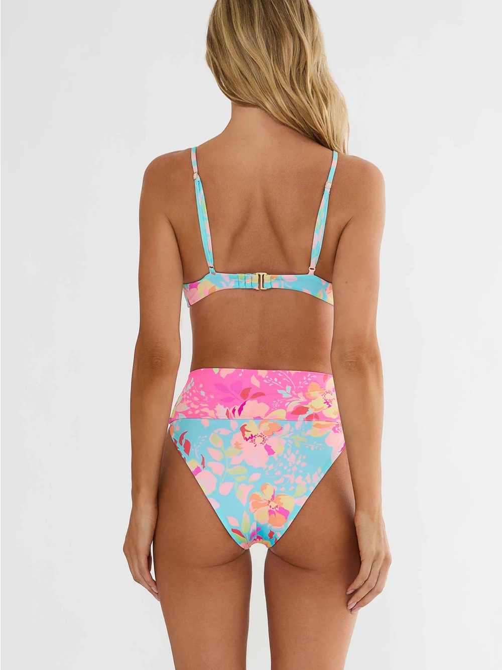 Beach Riot Camilla Top Bloom Lagoon - Picture 5 of 5